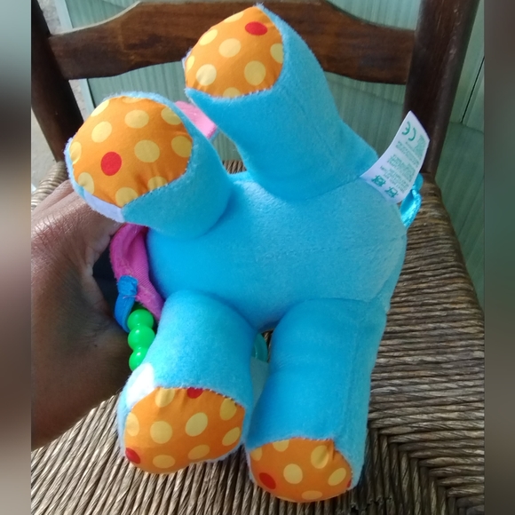 Disney Baby Activity Dumbo Developmental 9" Plush Soft Toy Stuffed Animal - Picture 9 of 16